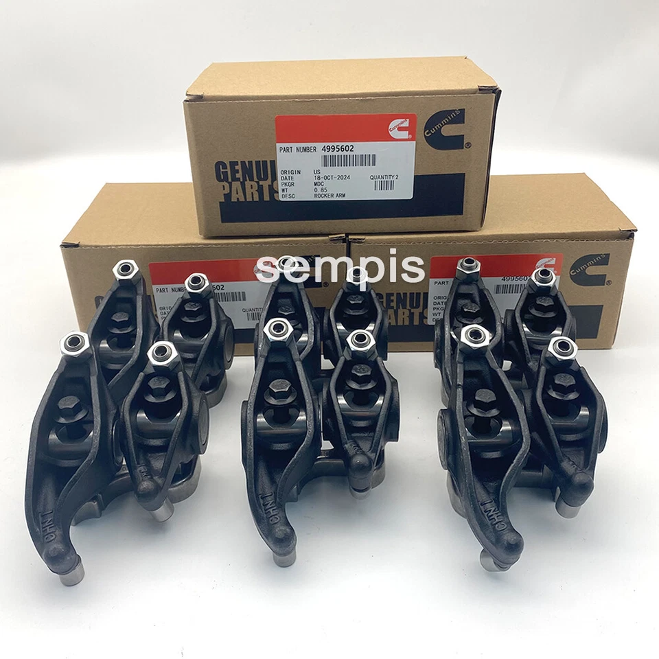 Conjunto de brazo basculante actualizado 6 piezas 4995602 para Cummins 24v 5,9L 6,7L 98,5-18 NUEVO Foto 1 de 4
