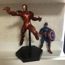 Marvel Iron Man Captain America Figure Set from japan Rare F/S Good condition