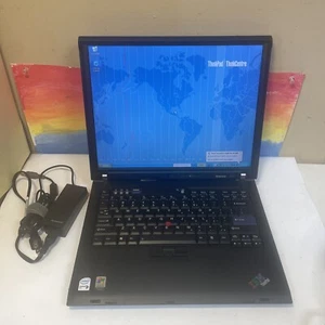 (Grade A) Lenovo R60e C2D T5600 1GB 80GB DVD/CDRW Windows XP SP2 - Picture 1 of 12