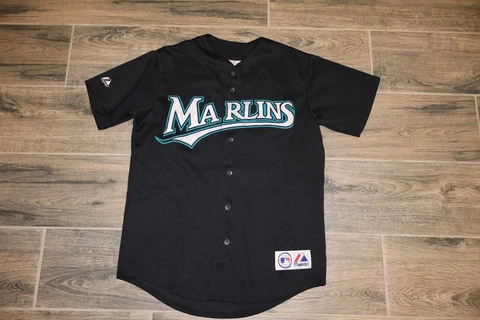 Florida Marlins Miguel Cabrera MLB Baseball Jersey Sewn Authentic Majestic M Cover