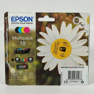 Epson Daisy T1806 (C13T18064012) Multipack Ink Cartridges New - Afbeelding 1 van 3