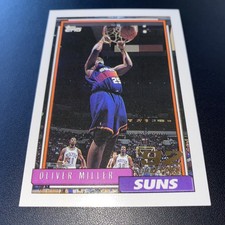 Oliver Miller 1992-1993 Topps Gold Rookie Basketball Card #227 (NM)