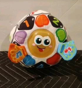 VTech Bright Lights Soccer Ball Lights Up With Sounds Sensory  Plush  - Picture 1 of 3