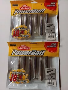 2 paquetes de 6 nadadores Berkley Powerbait Power. Pro Azul Rojo Perla - Imagen 1 de 1