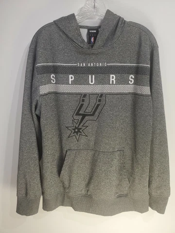 UNK NBA San Antonio Spurs Men's Large Pullover Hoodie Therma Fit Style Cover