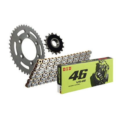 KIT TRASMISSIONE SILENT VR46 525VR46 SGR FOR KAWASAKI 750 ZX7R NINJA 1996-2002 Foto 1 de 4