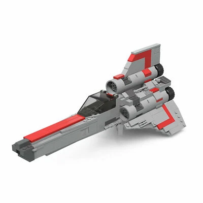 MOC-9784 Colonial Viper Mk. I Viper Mark One Starhound Class Viper 406 Pieces - Image 1 of 4
