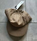 Uniqlo Leather Detailed Baseball Cap Adjustable Dad Brown Snap Back