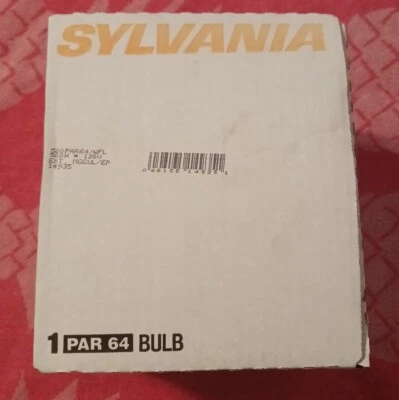 14935 SYLVANIA 500PAR64/WFL 500W 120V PAR64 - Image 1 of 3