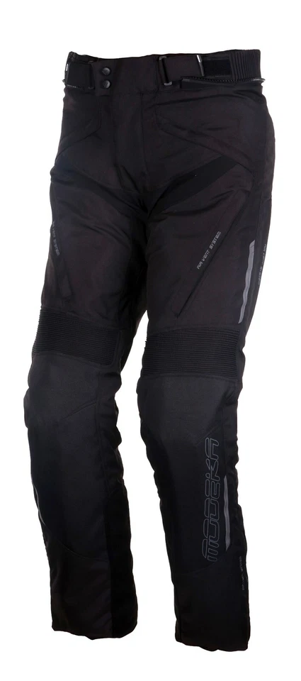Modeka Lonic Hose Gr. KM - Schwarz, Textil Motorrad Tourenhose, wasserdicht - Bild 1 von 1