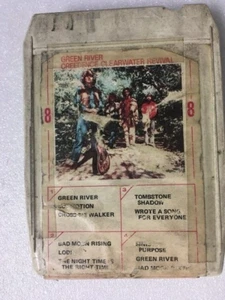 8 TRACK CREEDENCE CLEARWATER REVIVAL GREEN RIVER FANTASY - Picture 1 of 3