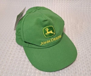 John Deere Green & Yellow Cap Hat Toddler Size Adjustable Snap Back D1923 New - Picture 1 of 10