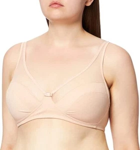 Dim generous underwired bra beige sequin - Picture 1 of 3