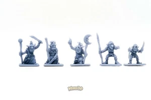 Goblin - Warlock Shaman Warrior- HQ Dungeon - Minis3D - Imagen 1 de 22