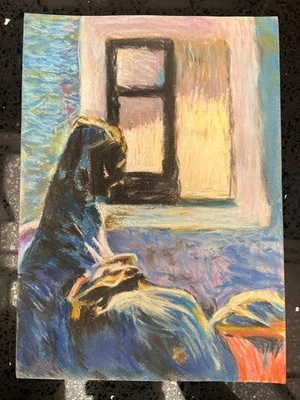 Salvador Dali Drawing on paper (Handmade) signed and stamped mixed media - Image 1 of 4