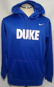 Sudadera con Capucha Nike Therma-Fit Duke Blue Devils Azul Para Hombre Talla Grande ~ Usada  - Imagen 1 de 12