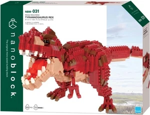 Kawada NBM-031 Nanoblock Dinosaur DX T-Rex From Japan - Picture 1 of 4