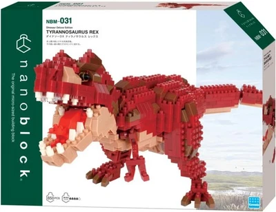 Kawada NBM-031 Nanoblock Dinosaur DX T-Rex From Japan - Image 1 of 4