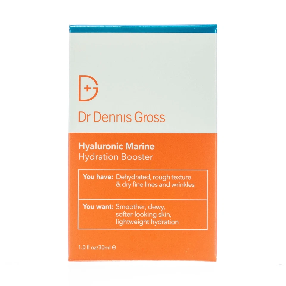 Dr Dennis Gross Hyaluronic Marine Hydration Booster 1oz/30ml AUTHENTIC FAST SHIP - Image 1 of 1