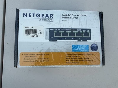 NETGEAR  ProSafe (FS108) 8-Ports External Switch - Image 1 of 4