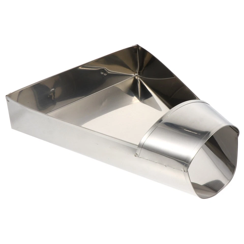 1pc in acciaio inox ICE Scovel Ice Scoops Simple Ice Cube Scoop (Argento) - Immagine 1 di 4