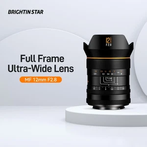 Brightin Star 12mm F2.8 Full Frame Manual Wide Angle lens Sony Canon Nikon Leica - Picture 1 of 10
