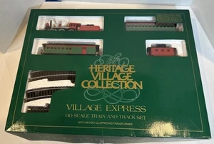 Department 56 Bachmann Heritage Village Express Electric Train Set As Is Parts - Bild 1 von 9