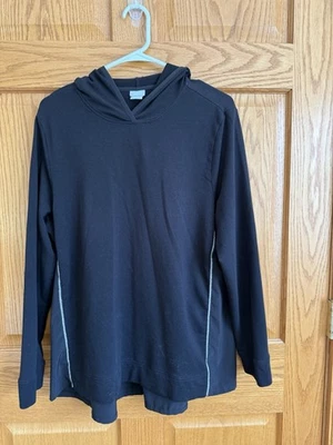Chicos Mujer Plus 3XL Sudadera con Capucha Ligera Espalda Fluida Atletismo Femenino Informal Foto 1 de 4