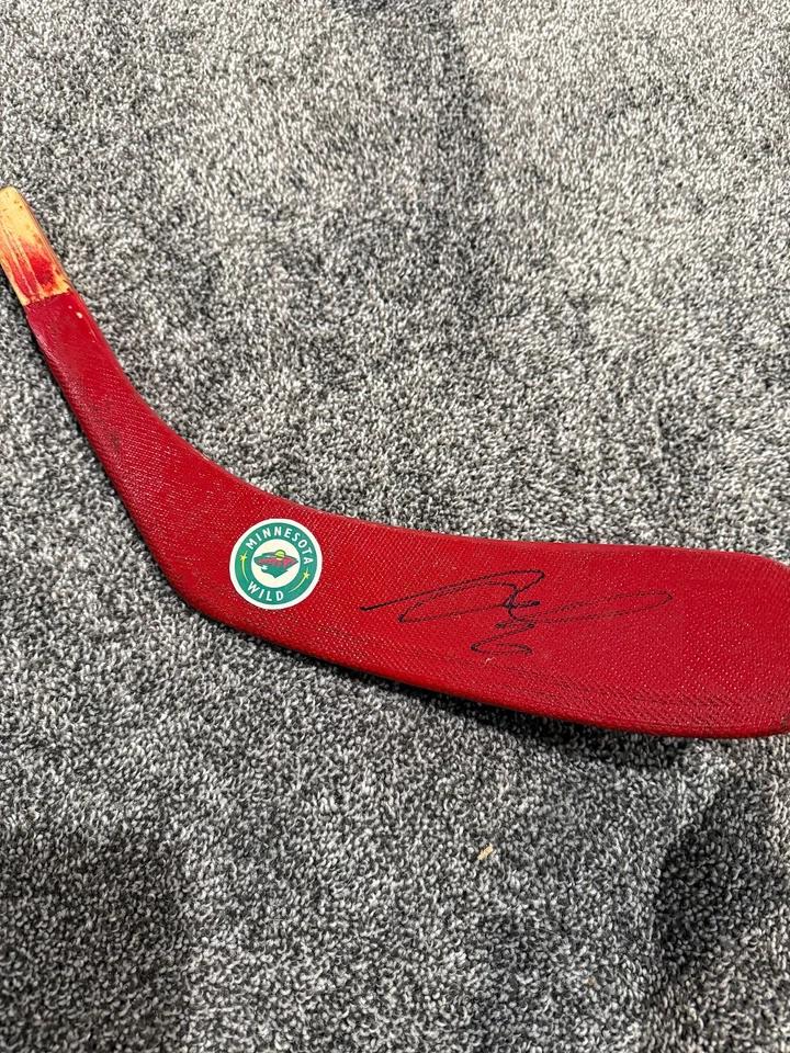 МАРИАН ГАБОРИК Миннесота Уайлд Автограф ПОДПИСАННАЯ Хоккейная Клюшка Лезвие с сертификатом подлинности - Изображение 1 из 1