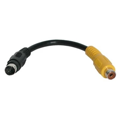 Startech S-video To Composite Video Adapter Cable - 4-pin Din Male S-video To - Image 1 of 2