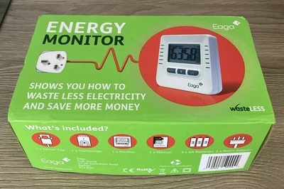 EAGA Energy Electricity Monitor. Unused in Box. Batteries not included. - Image 1 of 2