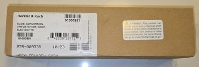 Heckler & Koch H&K HK VP9 Match Optic Ready Slide Kit w/Tall Sights 51000951 - Image 1 of 4