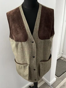 Chaleco BodyWarmer Shooting Tweed Chaleco Talla L Pecho 44 - Imagen 1 de 5