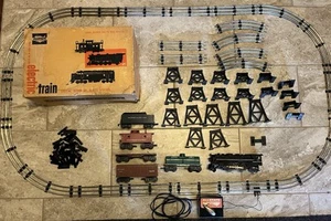 VINTAGE ALLSTATE-SEARS-MARX #9625 ELECTRIC TRAIN SET, 1961 - Picture 1 of 3