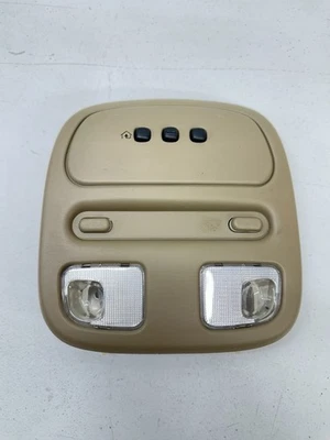 Lámpara de consola superior Buick Lesabre 2000-2005 domo mapa luz usada OEM beige T13 Foto 1 de 4