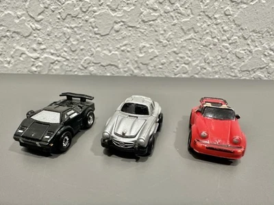 Lot Of 3 Vintage Micro Machines Lamborghini, Porsche, & Mercedes Galoob - Image 1 of 4