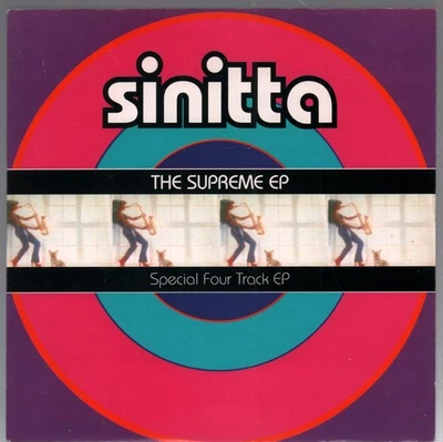 Sinitta Supreme EP 7" vinyl UK Arista 1993 with where did our love go, stop in - Image 1 of 2