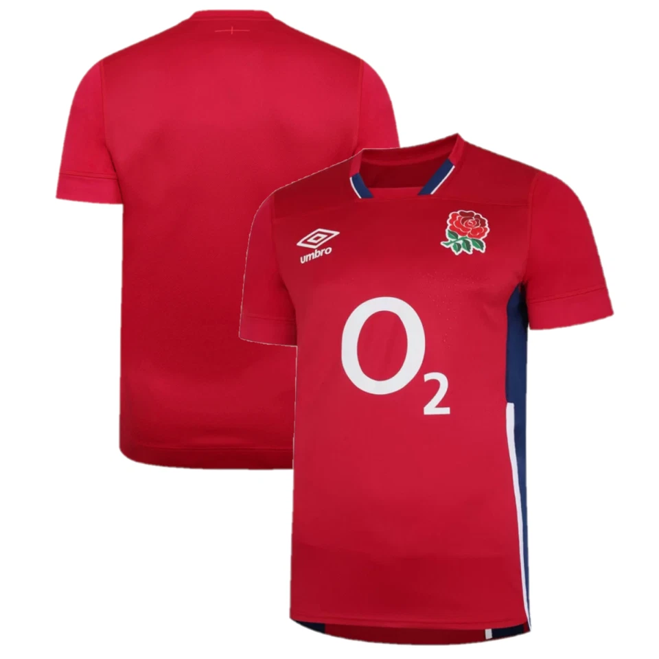 Umbro Mens England Alternate Rugby Shirt 2021-2022