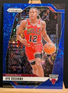 2024-25 Panini Prizm Ayo Dosunmu Blue Disco Prizm /150 #121 - Bild 1 von 2