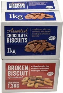 Sweet Dreams Broken Biscuit Bundle – 2.3kg Chocolate & Assorted Biscuits Box - Picture 1 of 3