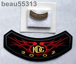 ⭐HARLEY DAVIDSON OWNERS GROUP HOG H.O.G. 2002 VEST JACKET PATCH PIN LOT SET - Picture 1 of 1