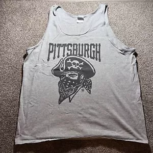 Pittsburgh Pirates No Sleeve Shirt Size Large  - Picture 1 of 4