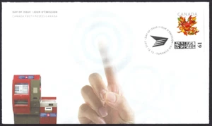 🍁Canada Post "Self Service Kiosk Cover" Brand New 2012 First Day Cover - Picture 1 of 2