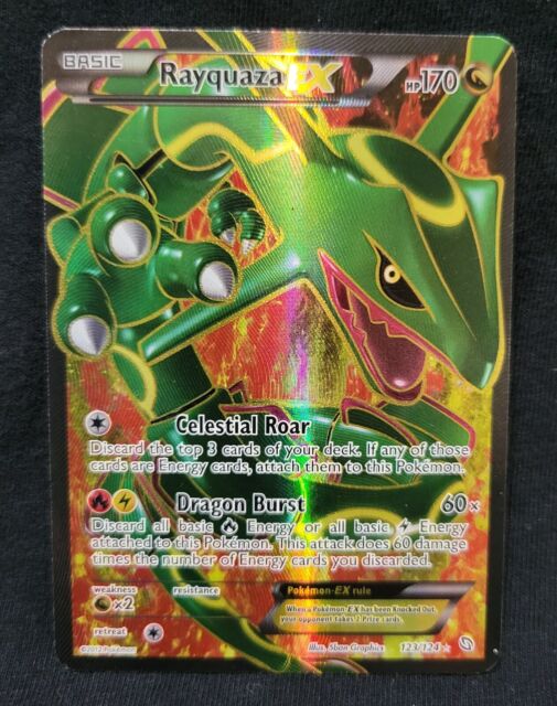 Pokemon - Rayquaza-EX (85) - BW - Dragões Exaltados - Holo