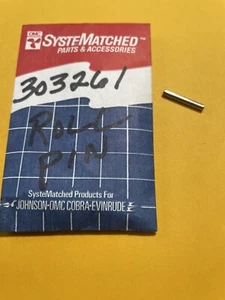 Pasador de rodillo de eje de transmisión OMC Johnson Evinrude OEM 303261 - Imagen 1 de 1