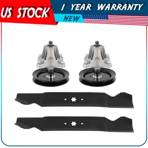 42" Deck Spindle Blade Kit Fits Cub Cadet RZT-42 RZT42 2011 and up 42" Deck - Picture 1 of 10