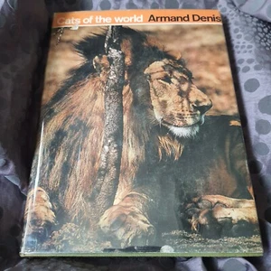 Cats Of The World Armand Denis First Printing 1964 Hardcover Dust Jacket - Picture 1 of 7