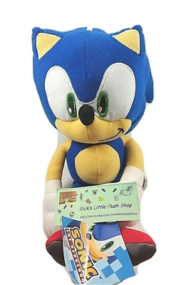 Sonic the Hedgehog Juego Arcade Muñeco de Peluche Juguete de Peluche 12" Auténtico SEGA  Foto 1 de 4