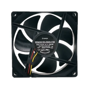 1pc SUNON EE92251S3-D020-C99 12V 1.26W 9025 9CM Cooling Fan - Afbeelding 1 van 5