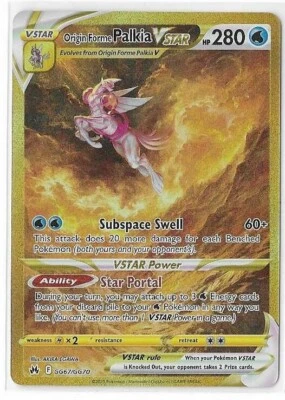 Origin Forme Palkia VSTAR - GG67/GG70 - Pokemon Crown Zenith Galarian Gallery NM - Image 1 of 2